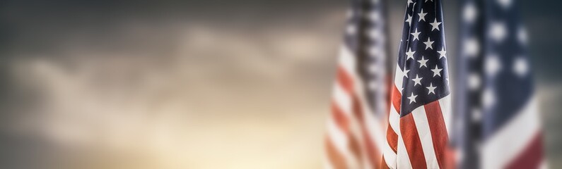 American flag for Memorial Day, 4th of July, Labour Day