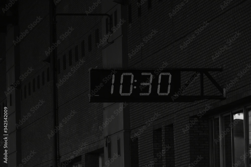 Fototapeta premium Reloj 10:30