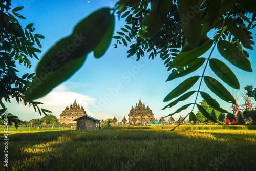 Plaosan temple near from Pramabanan Temple  photo