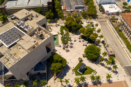 Miami Dade Community College Downtown Miami FL aerial photo photo