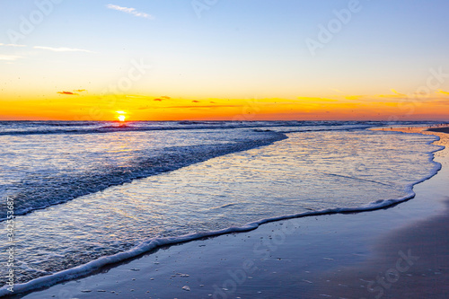 Daytona Beach sunrise in Florida, USA 