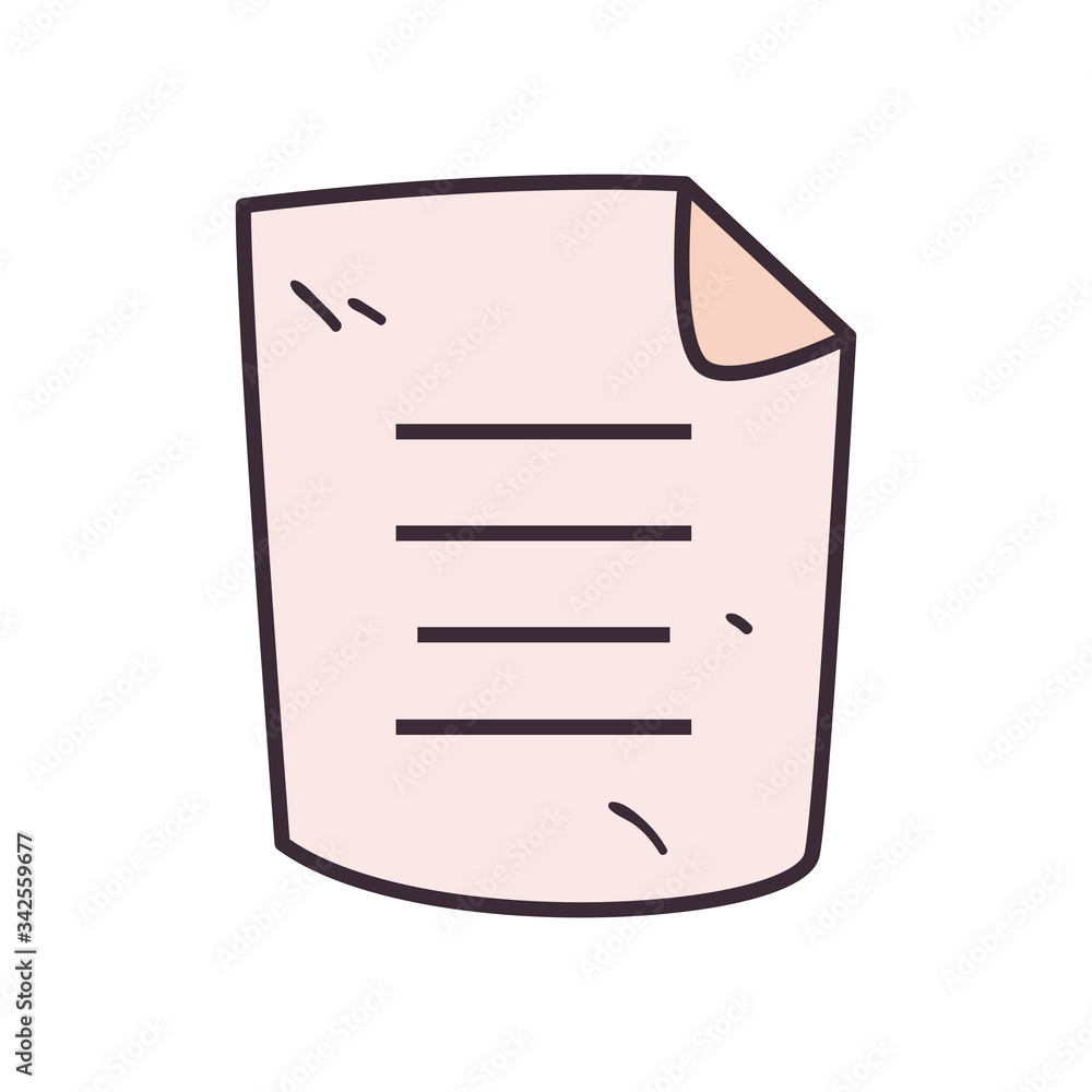 Isolated data document fill style icon vector design Isolated data document fill style icon vector design