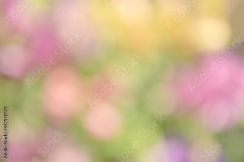 Abstract background in pastel tone with bokeh.