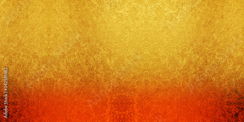 金と赤の背景