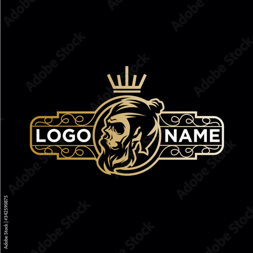 vintage, retro, barber shop logo. modern icon, template design