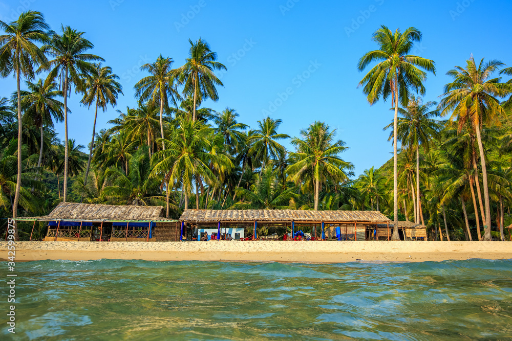 Men beach, Nam Du island, Kien Giang, Vietnam. Near Phu Quoc island Men beach, Nam Du island, Kien Giang, Vietnam. Near Phu Quoc island