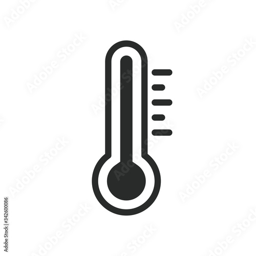 thermometer icon vector design illustration