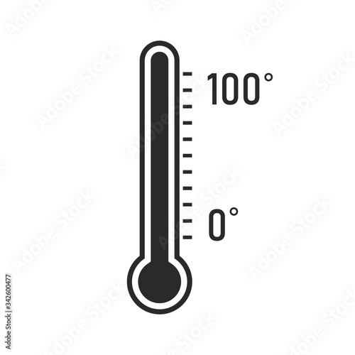 thermometer icon vector design illustration