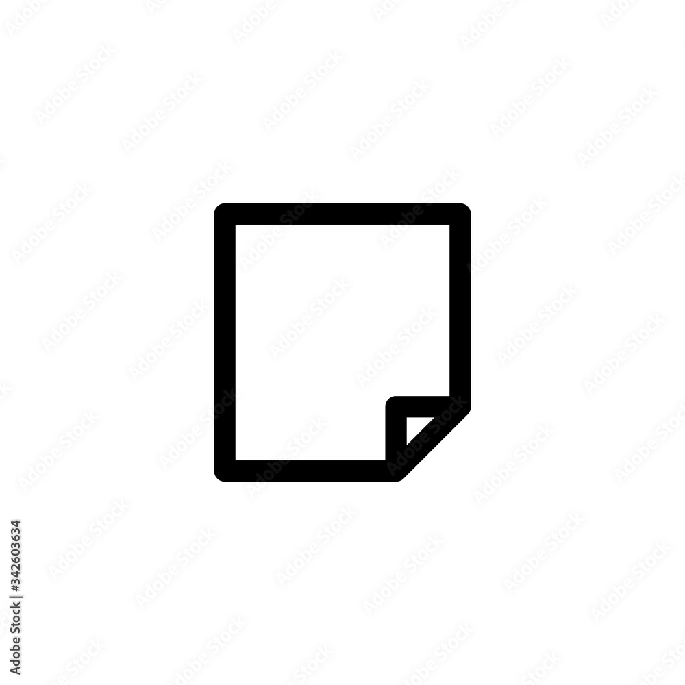 Note User Interface Outline Icon Logo Vector Illustration
Note User Interface Outline Icon Logo Vector Illustration