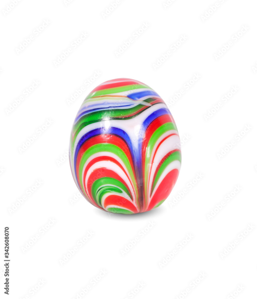 Easter egg isolated on white background Easter egg isolated on white background