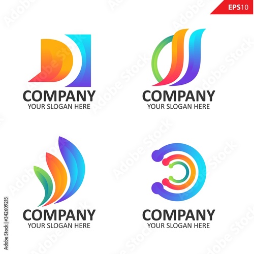 Free Download Monogram letter D logo design bundling - GFXLoad
