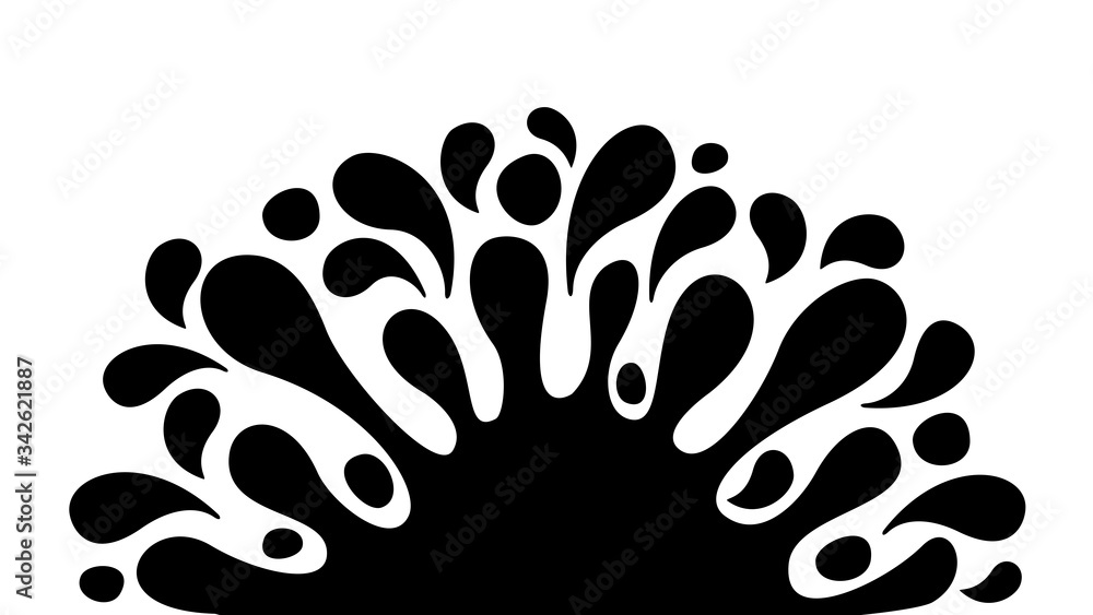 black ink drop splash isolated on white background, ink black blob and white space for banner background, water splash or blob black for element banner, water drop splatter simple for graphic design black ink drop splash isolated on white background, ink black blob and white space for banner background, water splash or blob black for element banner, water drop splatter simple for graphic design