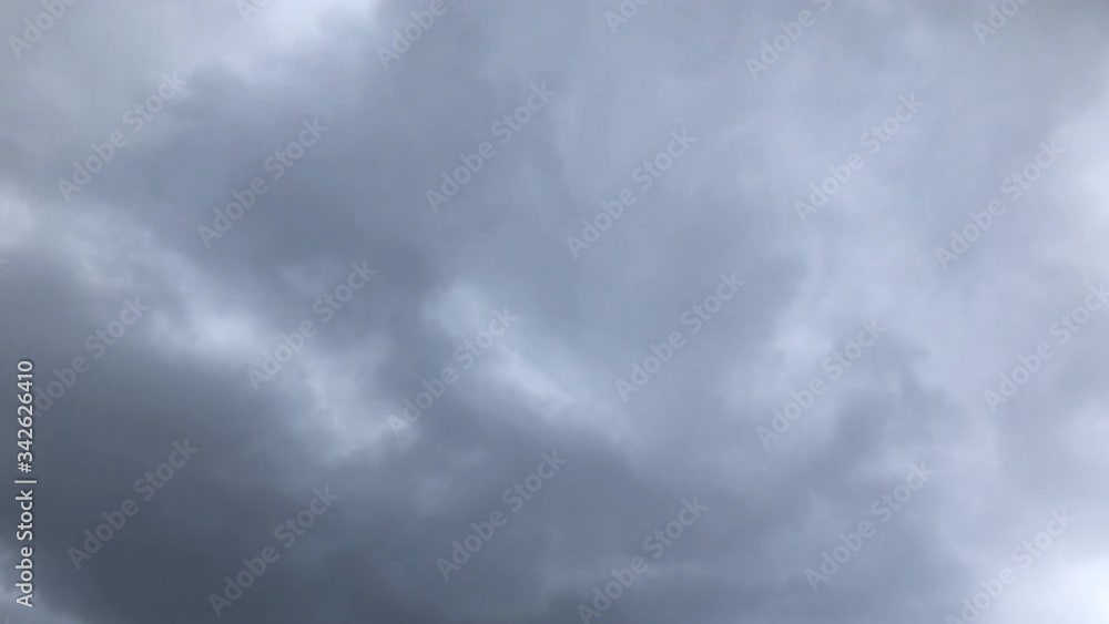 sky  4k time lapse ,floating clouds