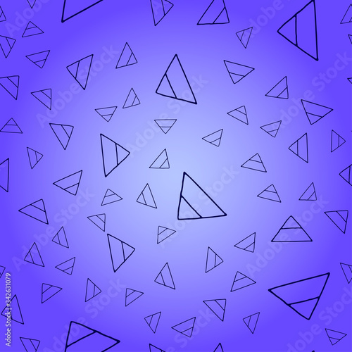 Seamless pattern. Air is one of the main elements of the state: gas, liquid.