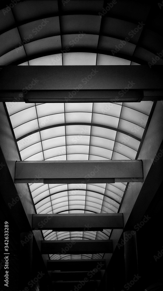 inside of a building inside of a building