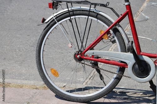 Rear wheel bicycle