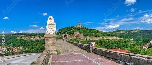 Entrance to the Tsarevets fortress  in Veliko Tarnovo, Bulgaria photo