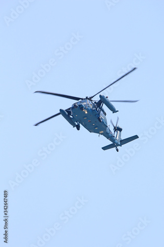 Fototapeta Naklejka Na Ścianę i Meble -  ヘリコプター　自衛隊ヘリ　自衛隊機　UH-J  　CH-47J  　 SH-J  　 SH-K   　AH-Sコブラ　UH-1