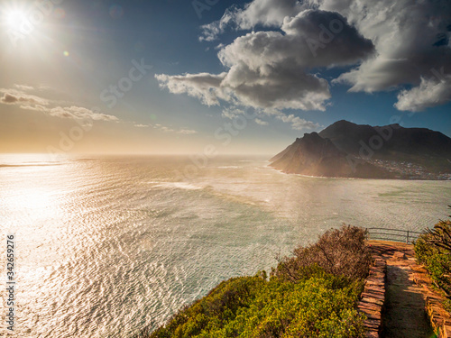 Chapman Peak Drive as a scenic landscape and road trip area in South Africa
