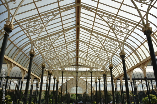 Glass house at Botanical Gardens, Bangalore, Karnataka, India 