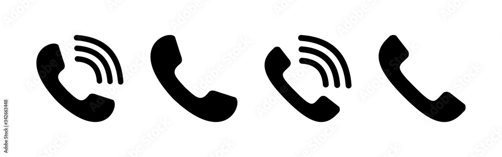 Call icons set. Phone icon vector. mobile phone. telephone icon Call icons set. Phone icon vector. mobile phone. telephone icon