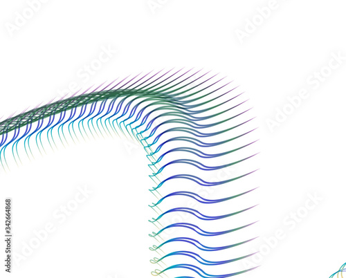 Abstract background blend wave line design for Wallpaper, Banner, Background, Card, Book Illustration, landing page