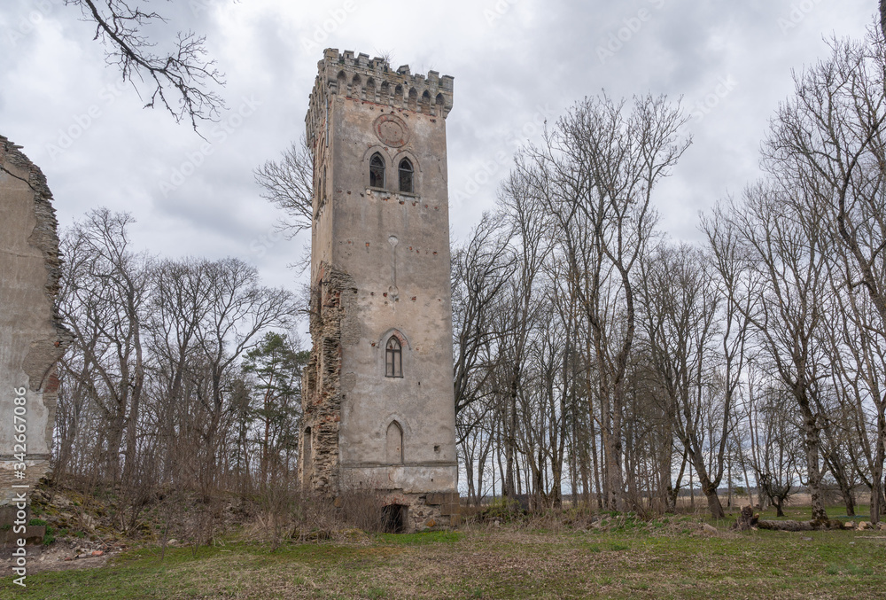 ruins of lehtse manor europe estonia ruins of lehtse manor europe estonia