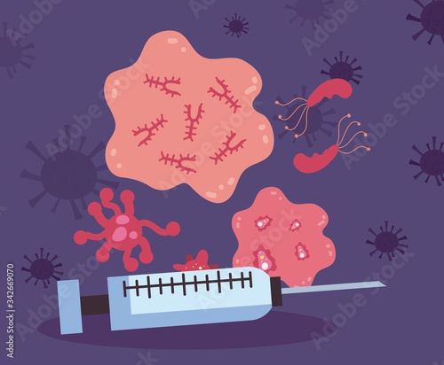 Syringe coronavirus bacterium vector design