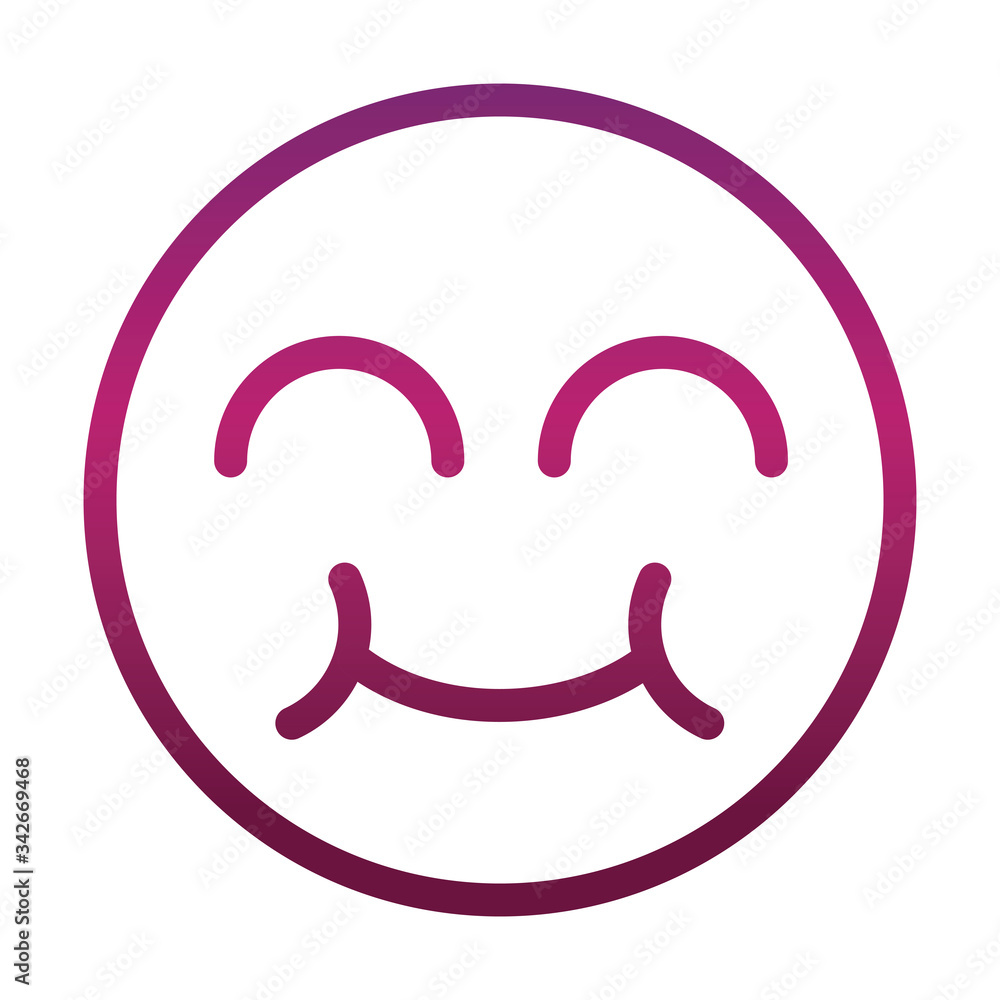 funny smiley emoticon face expression gradient style icon funny smiley emoticon face expression gradient style icon