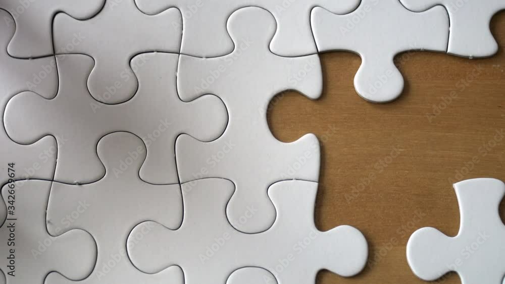 The concept of completeing the puzzle game. The concept of completeing the puzzle game.