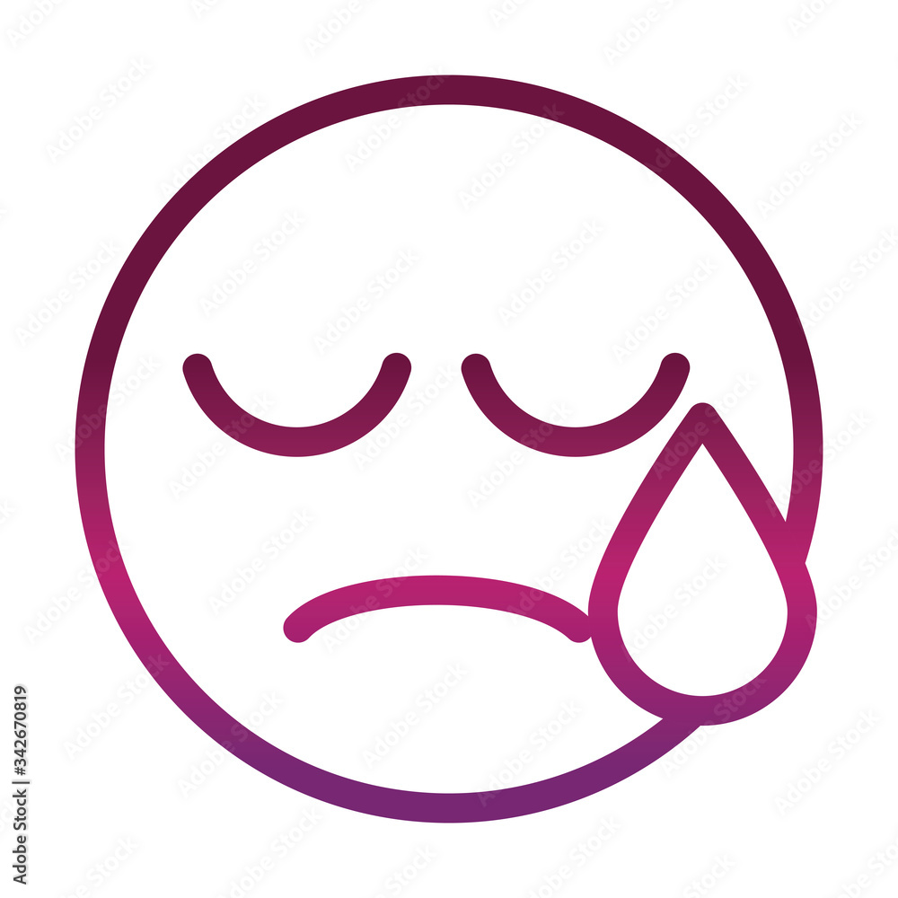 disappointment funny smiley emoticon face expression gradient style icon disappointment funny smiley emoticon face expression gradient style icon