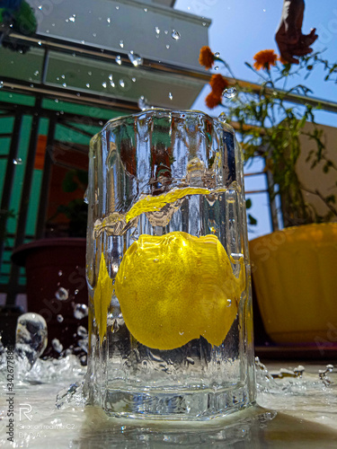 glass of water