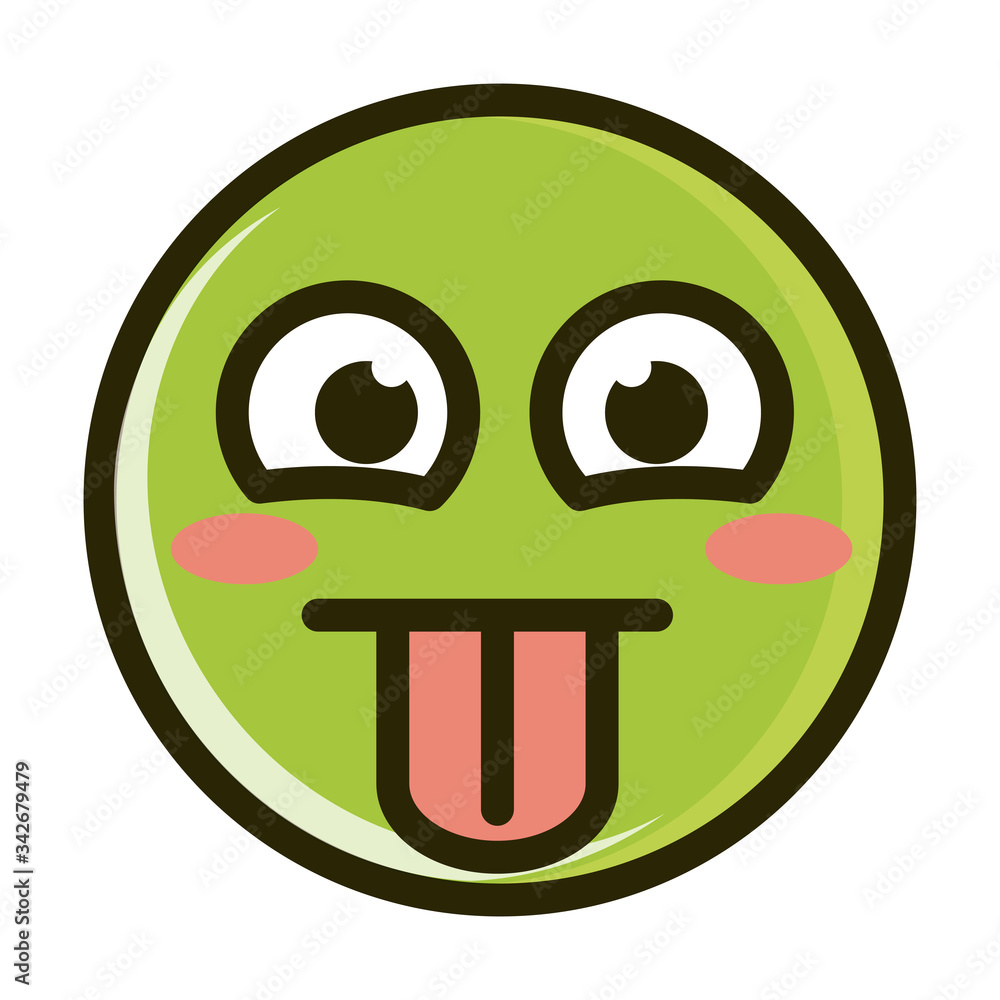 stuck out tongue funny smiley emoticon face expression line and fill icon stuck out tongue funny smiley emoticon face expression line and fill icon