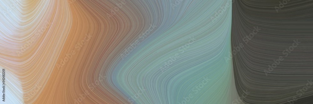abstract decorative horizontal banner with gray gray, tan and light gray colors. fluid curved flowing waves and curves for poster or canvas abstract decorative horizontal banner with gray gray, tan and light gray colors. fluid curved flowing waves and curves for poster or canvas