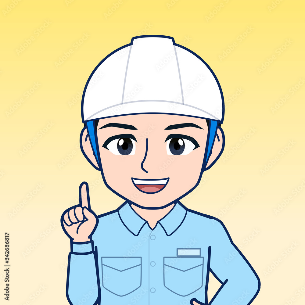 作業員の男性 作業員の男性
