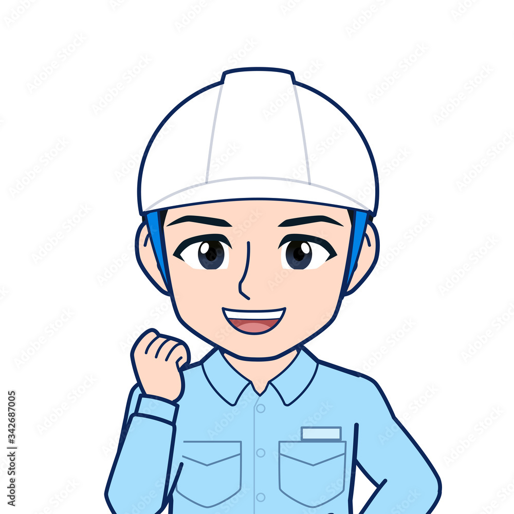 作業員の男性 作業員の男性