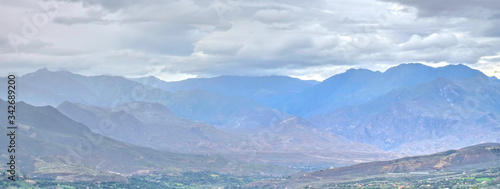 panorama of the mountains © mehdi33300