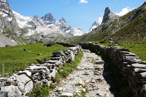 Pralognan et le parc national de la Vanoise en Savoie, France