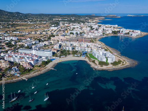 Ibiza the white island of the Mediterranean