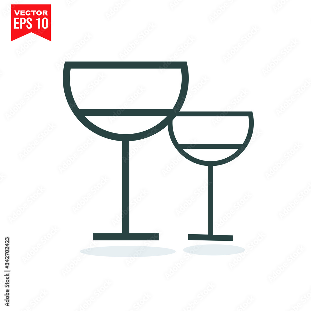 glass drinnking coctail Icon template black color editable. Umbrella Icon symbol Flat vector illustration for graphic and web design. glass drinnking coctail Icon template black color editable. Umbrella Icon symbol Flat vector illustration for graphic and web design.