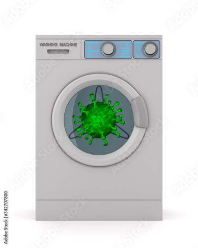 washing machine and virus o...