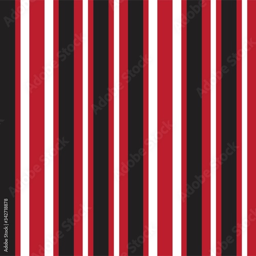 Red Stripe seamless pattern background in vertical style