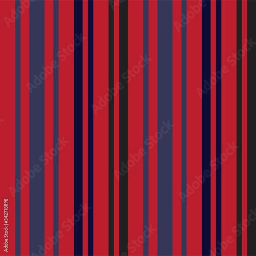 Red Stripe seamless pattern background in vertical style