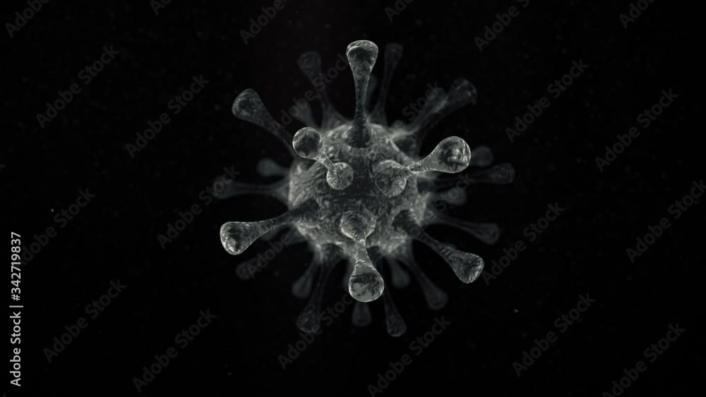 COVID 19 cell coronavirus animation alpha 1080p 30is COVID 19 cell coronavirus animation alpha 1080p 30is
