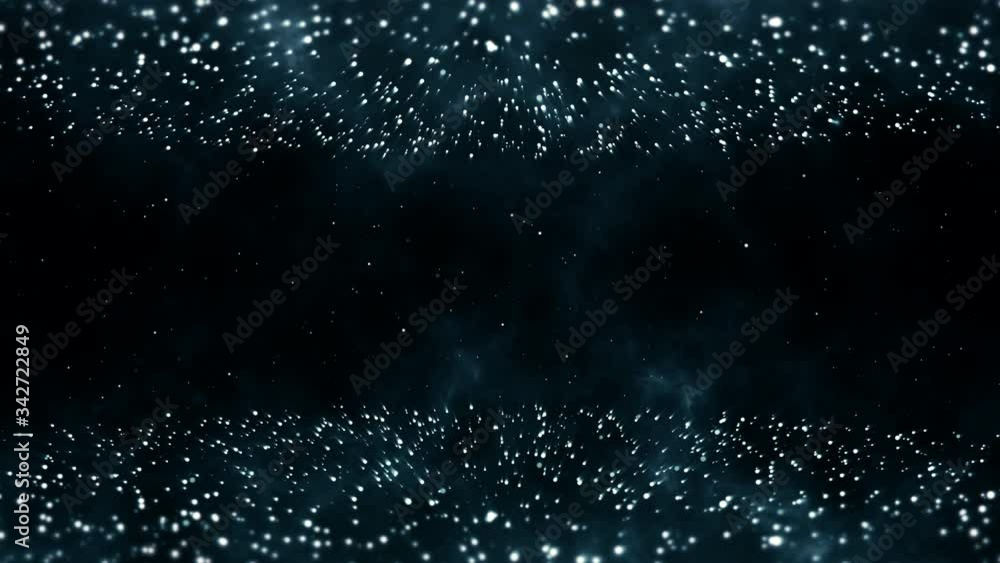 abstract motion background 4k animation shining particles stars sparks ...