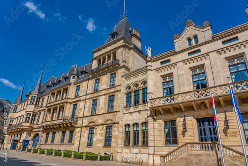 Großherzoglicher Palast in Luxemburg Stadt photo