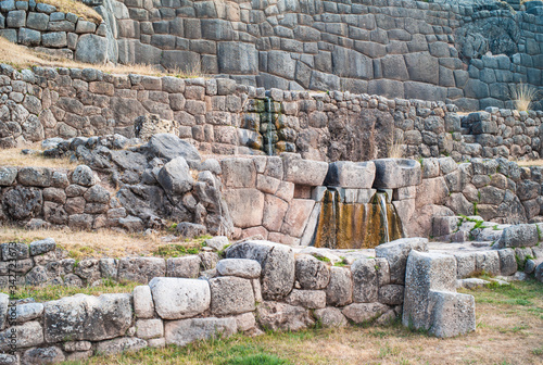 Tambomachay, the Bath of the Inca Temple photo