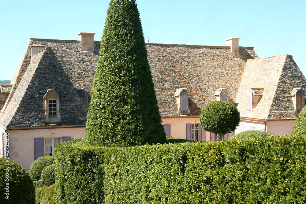 Le Périgord en Dordogne, France.