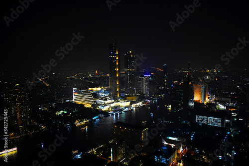 Thailandia, Bangkok - 11 january 2019 - Bangkok at night