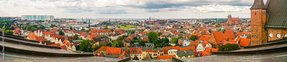 Panorama von Wismar